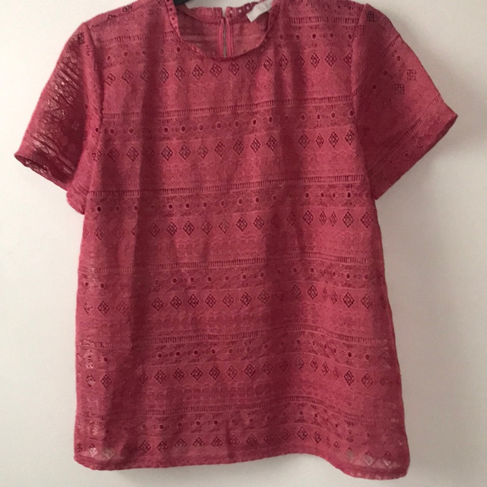 Sheer loft tee! 💕